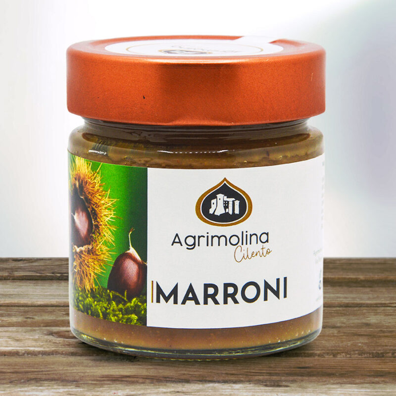 crema dolce di castagne spalmabile